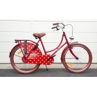 Popal 24 inch oma fiets,Red 