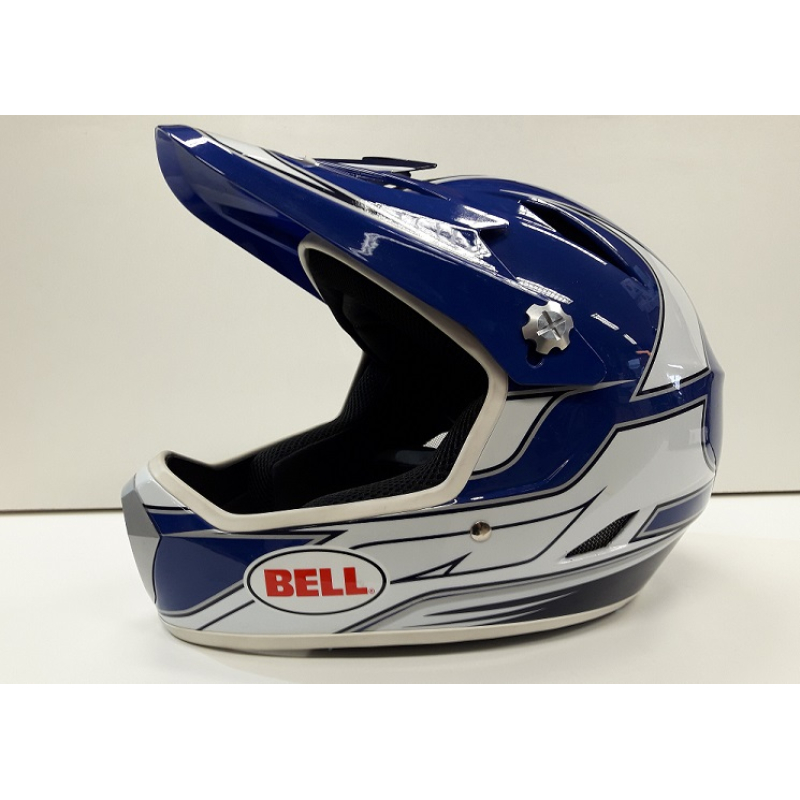 helm bell blauw