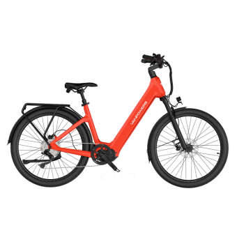 NIEUW VanPowers ,accu 690 wh, 27,5 inch wielmaat  RED