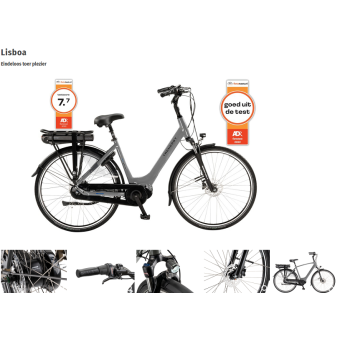 Trenergy Lisboa  uitermate geschikt voor mensen met minder kracht in de benen. 