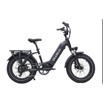 De Diablo XR1 Fatbike met ´n accu van 750 Wh 