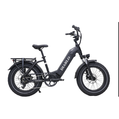 De Diablo XR1 Fatbike met ´n accu van 750 Wh De Diablo XR1 Fatbike met ´n accu van 750 Wh